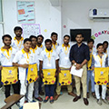 Sona  Yukti distributes PMKVY 2.0 kits to its trainees