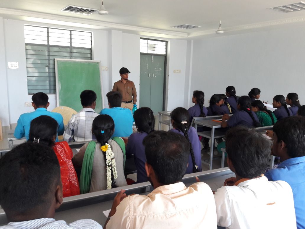 Successful Placement Drive on April 9, 2018, at PRUCAS