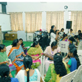 Skill training session at Tiruppur Kumaran Women's College, Tiruppur