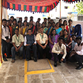 The Chairman of The Sona Group, Mr. C. Valliappa, visited the Sona Yukti-Tech Mahindra Foundation’s center in Chennai