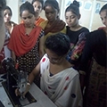 Fashion Designing by the NULM trainees at Sona Yukti's Jabalpur center
