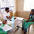 Textile Sector Skill Council Committee members held pre-screening for mobilized candidates, sponsored by NSFDC, at SonaYukti, Salem