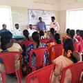 Textile Sector Skill Council Committee members held pre-screening for mobilized candidates, sponsored by NSFDC, at SonaYukti, Salem